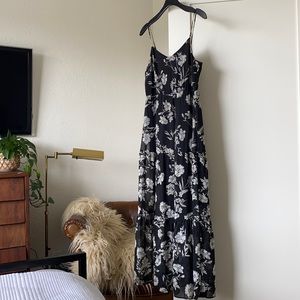 J crew floral maxi dress